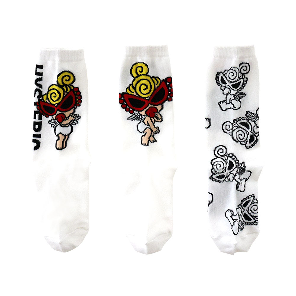 ANGEL MINI 3P ソックス