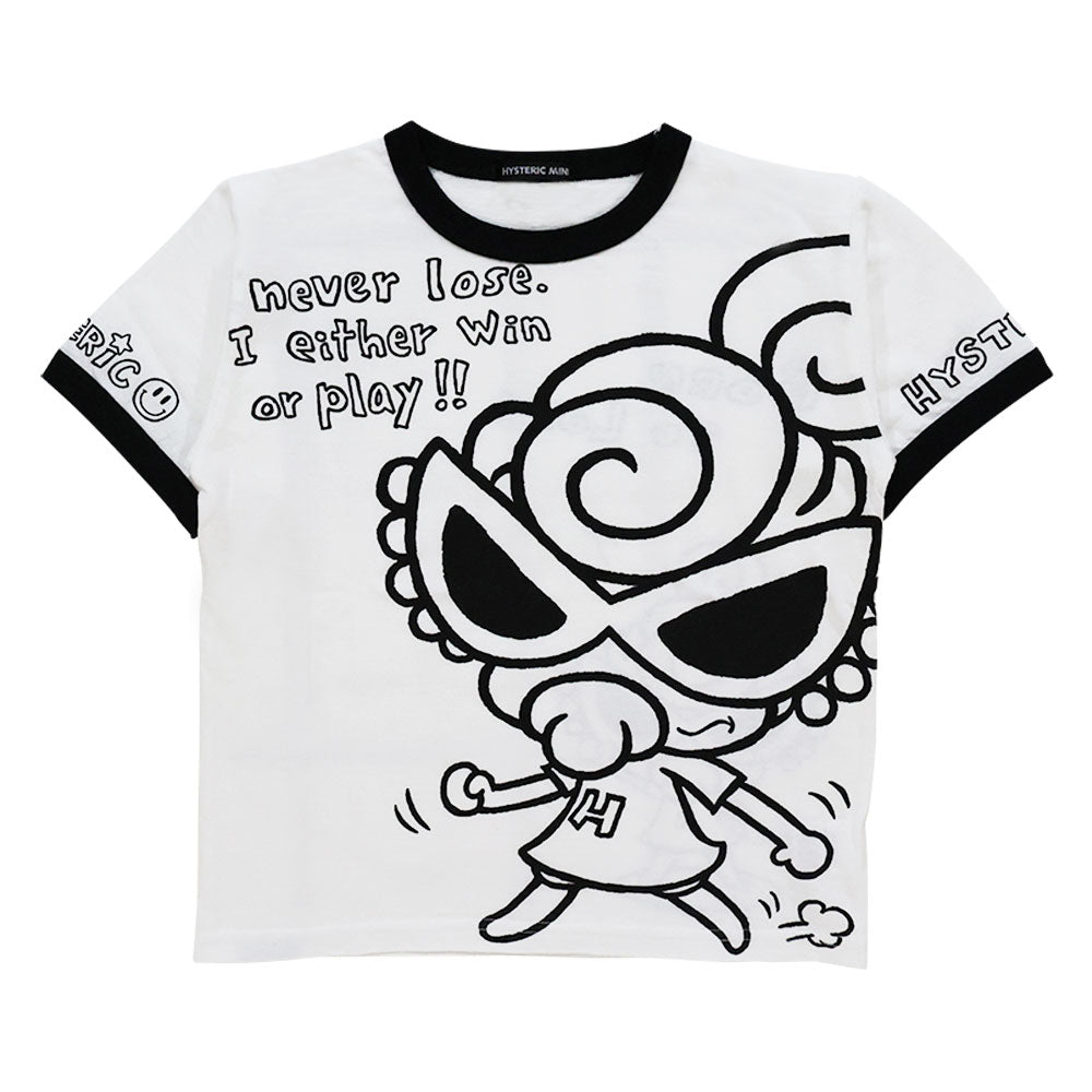 SELFISH BABY BORN TO LOVE リンガーTシャツ