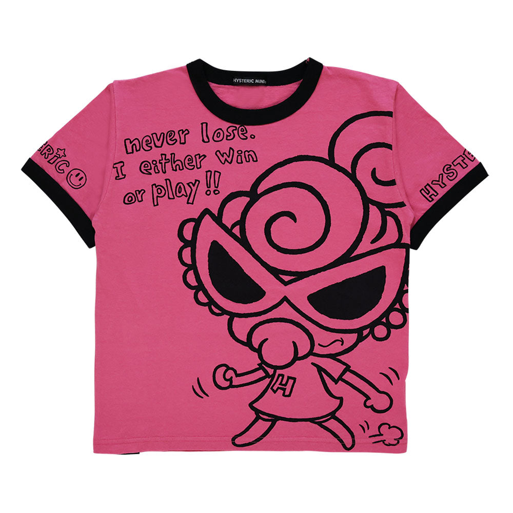 SELFISH BABY BORN TO LOVE リンガーTシャツ