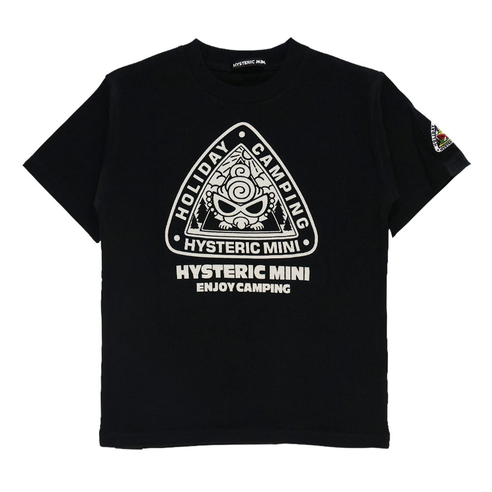 CAMPMINI刺繍付半袖Tシャツ