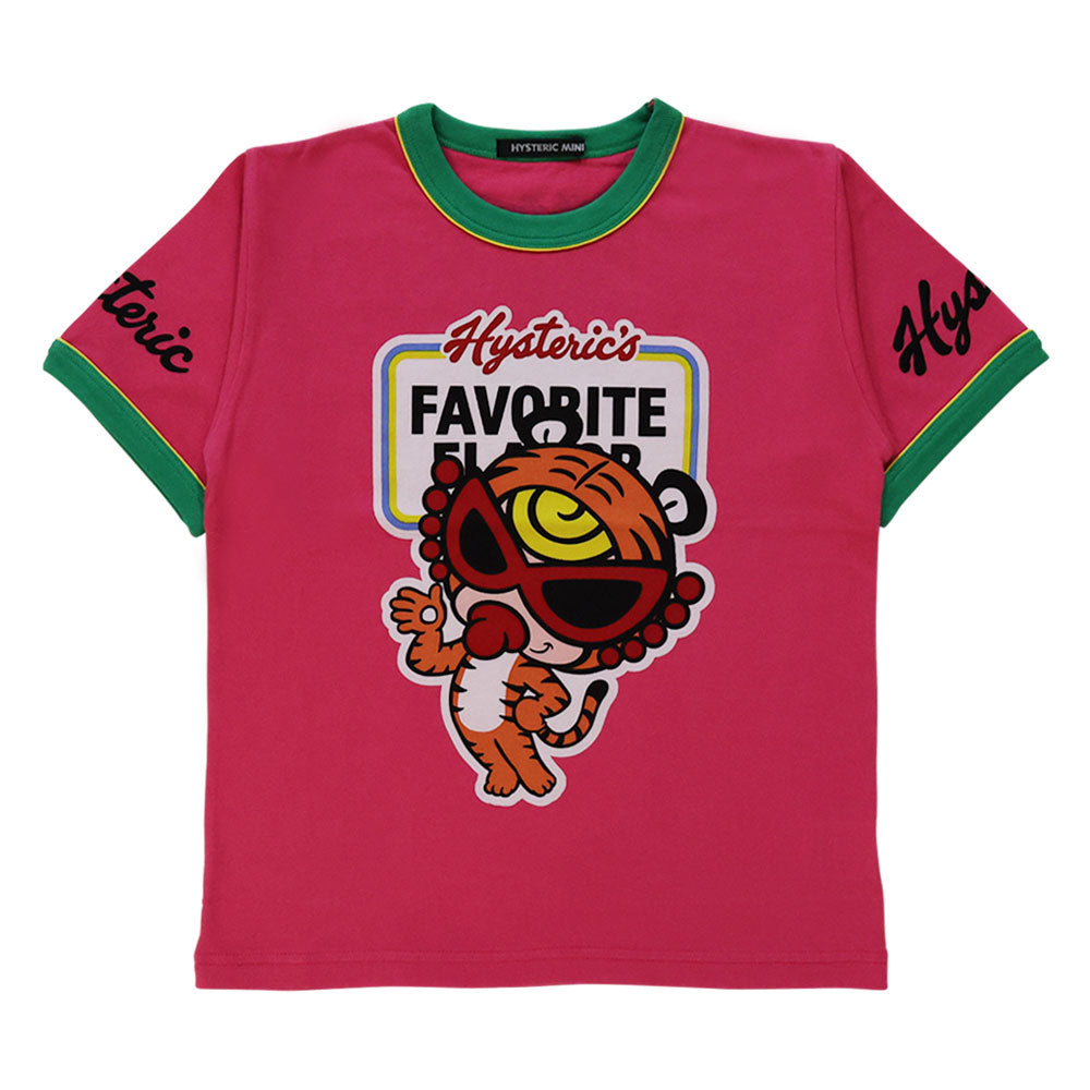 TIGER MINI リンガー半袖Tシャツ