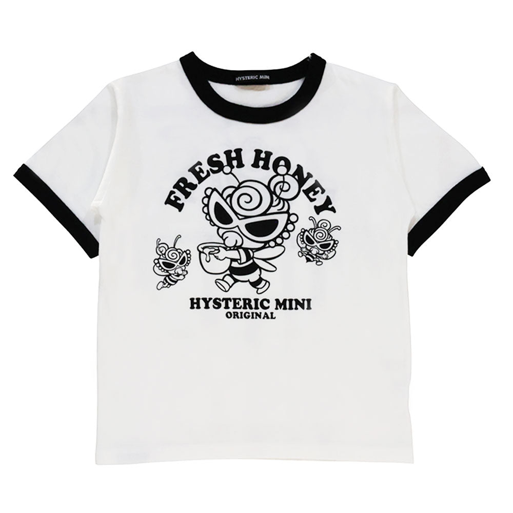 LITTLEBEEリンガー半袖Tシャツ