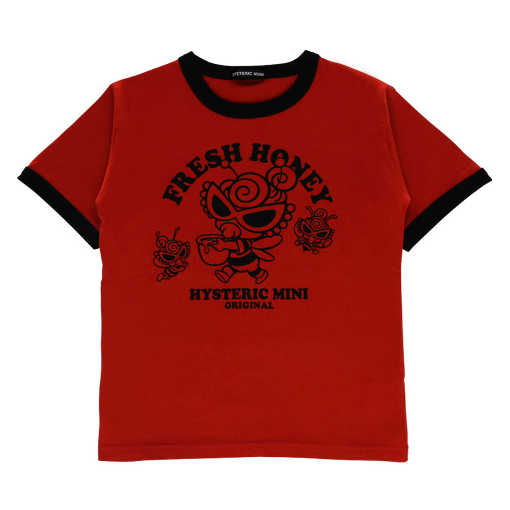 LITTLEBEEリンガー半袖Tシャツ