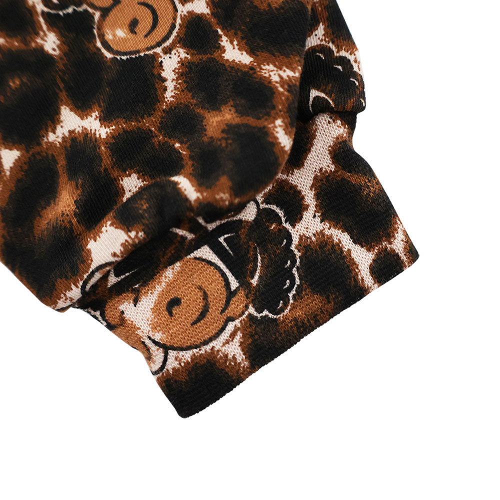 Leopard Rolling Mini総柄 カーディガン