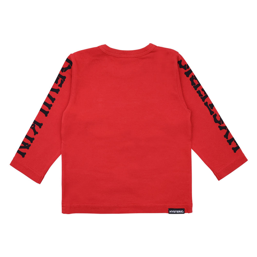 DEVILKIN BONE LOGO 長袖Tシャツ