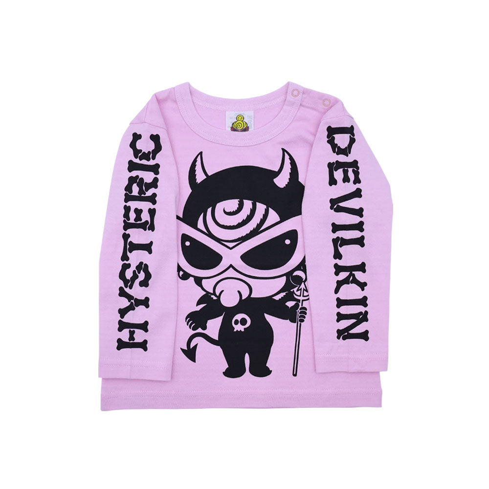 DEVILKIN BONE LOGO 長袖Tシャツ