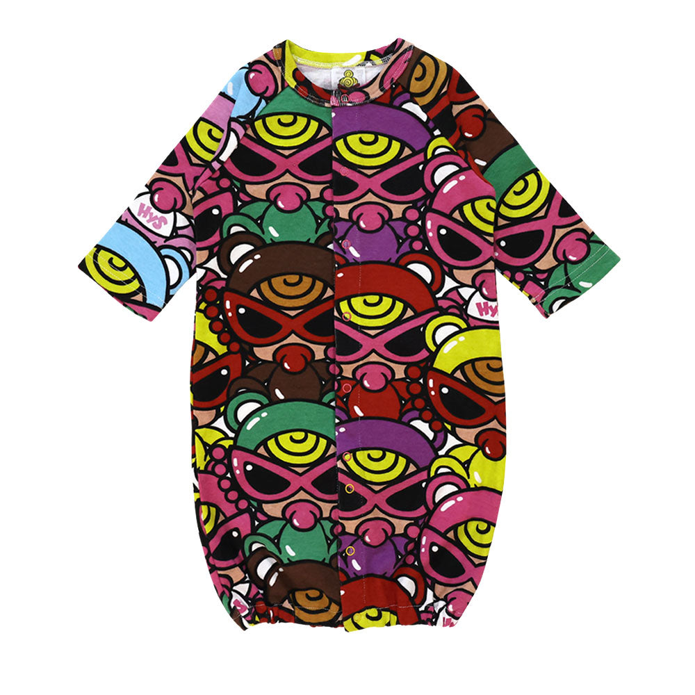 TEDDY MULTI COLOR総柄 2WAYALL