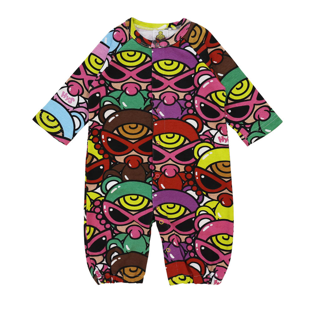 TEDDY MULTI COLOR総柄 2WAYALL