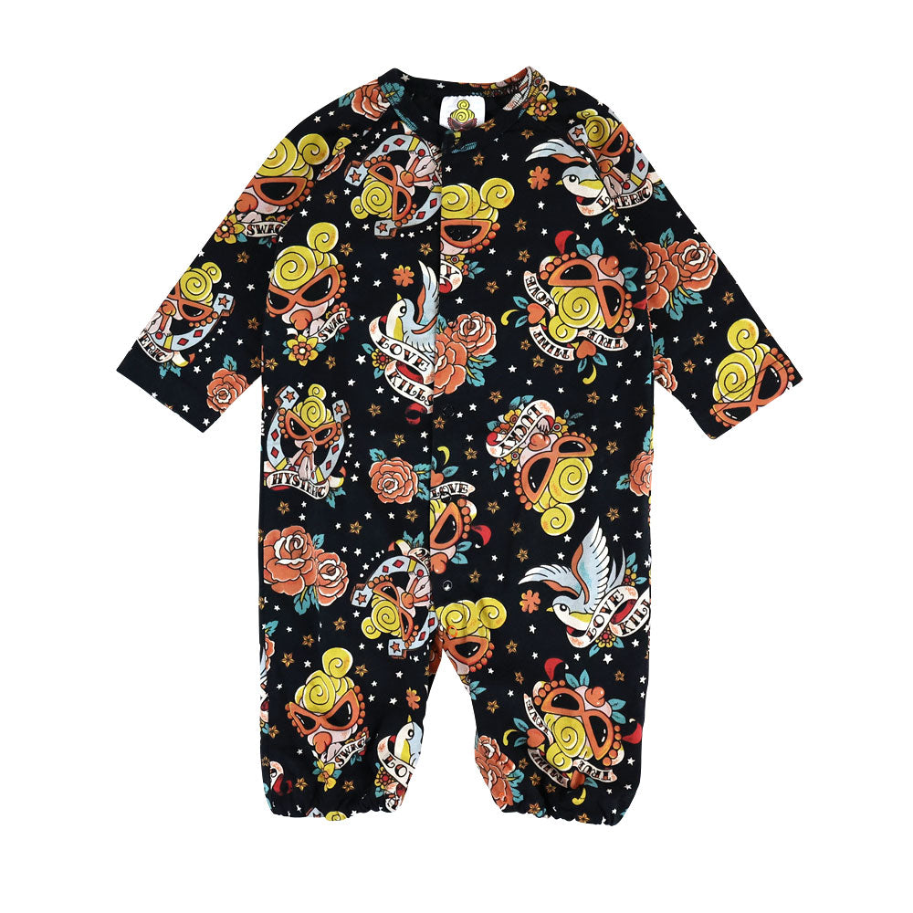 LADY ROSE TATTTOO総柄 2WAYALL