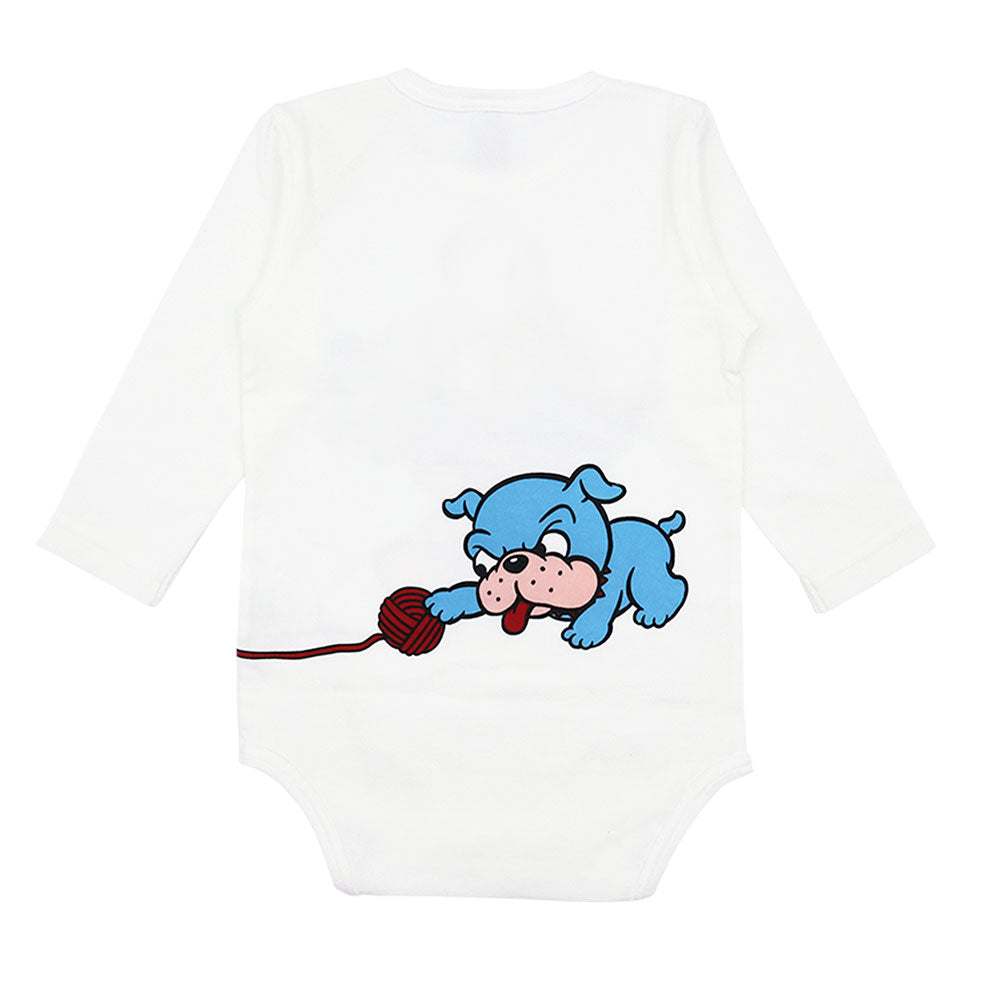 MY FIRST HYSTERIC KNIT WITH MINI 長袖ロンパース