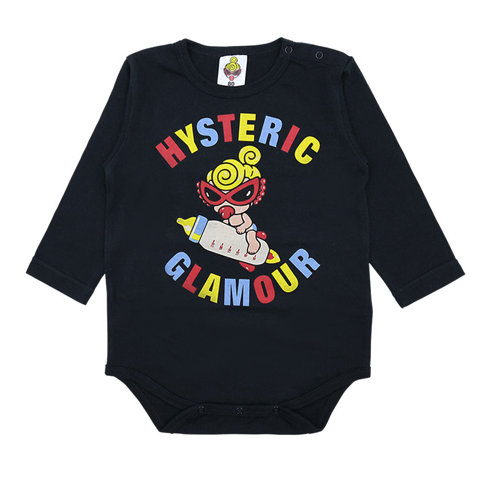 MY FIRST HYSTERIC MILK ROCKET 長袖ロンパース