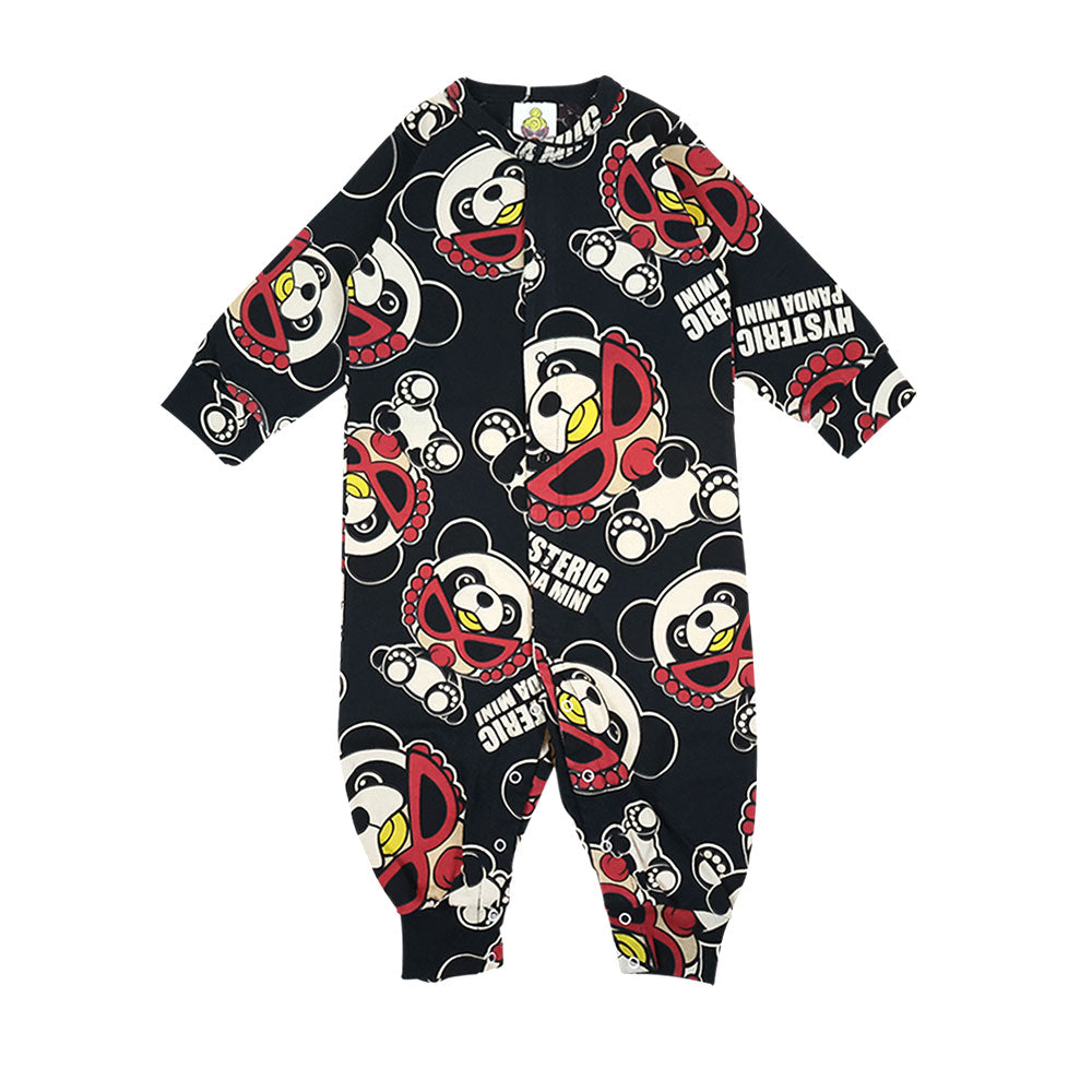 PANDA MINI総柄 カバーオール