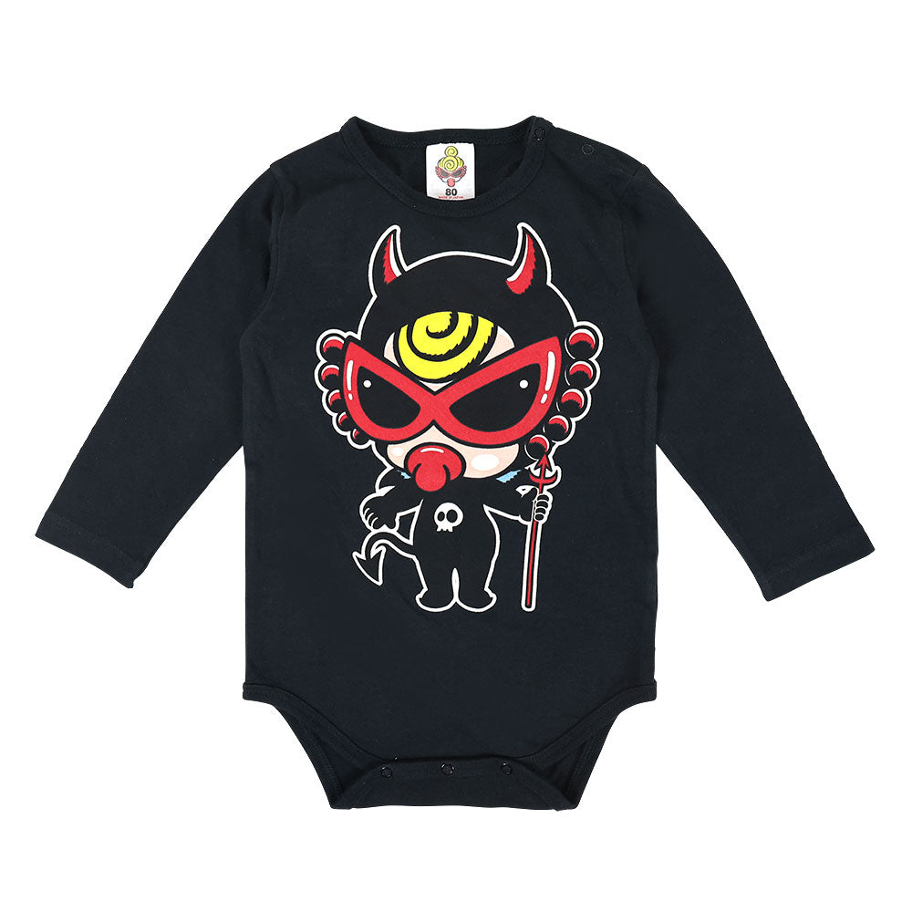 DEVILKIN 羽付き 長袖ロンパース