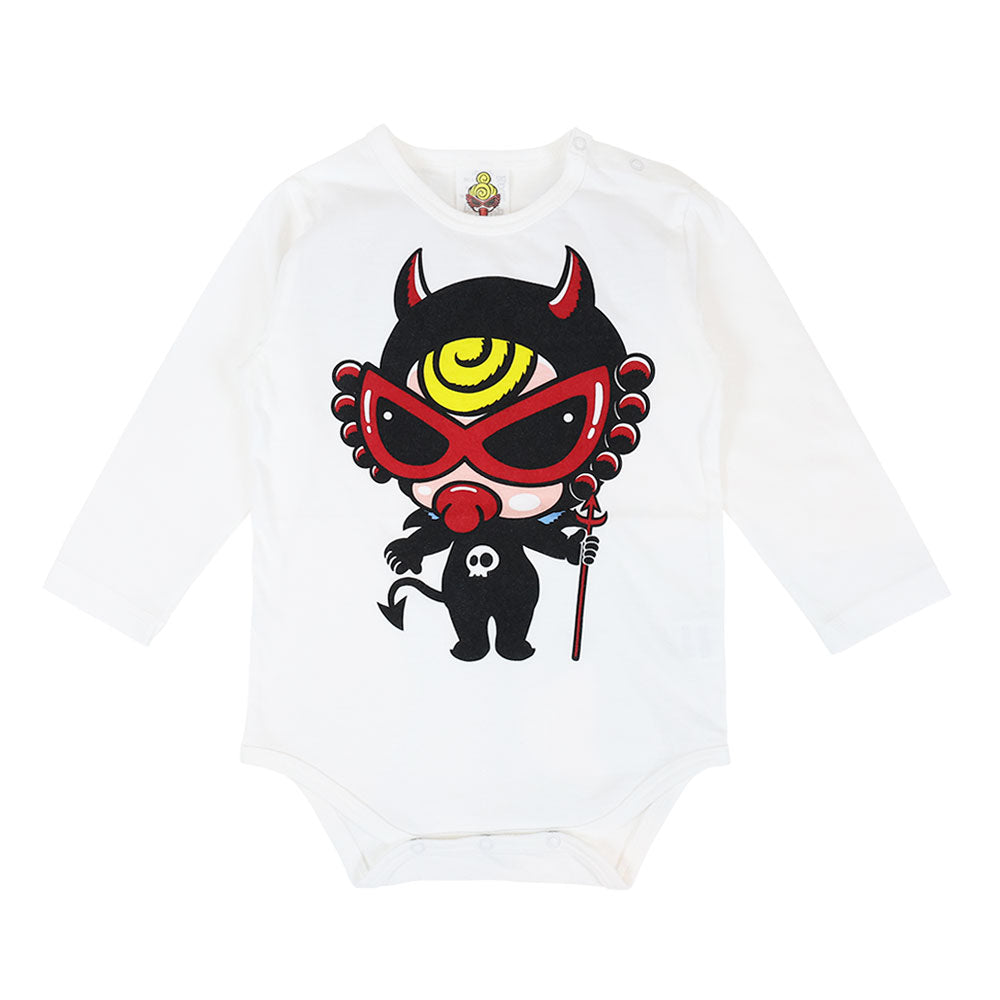 DEVILKIN 羽付き 長袖ロンパース