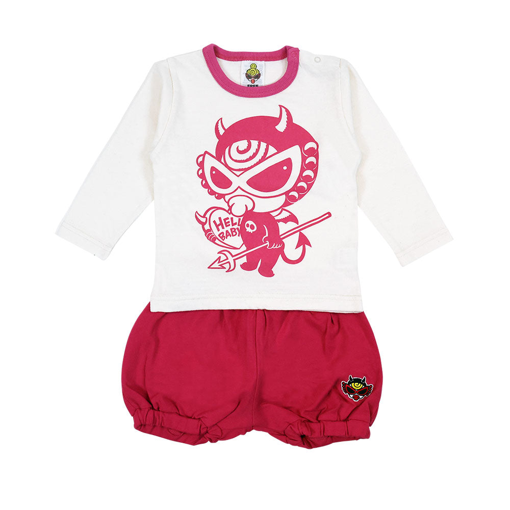 BABY DEVILKIN スタイ付きコーディネートセット