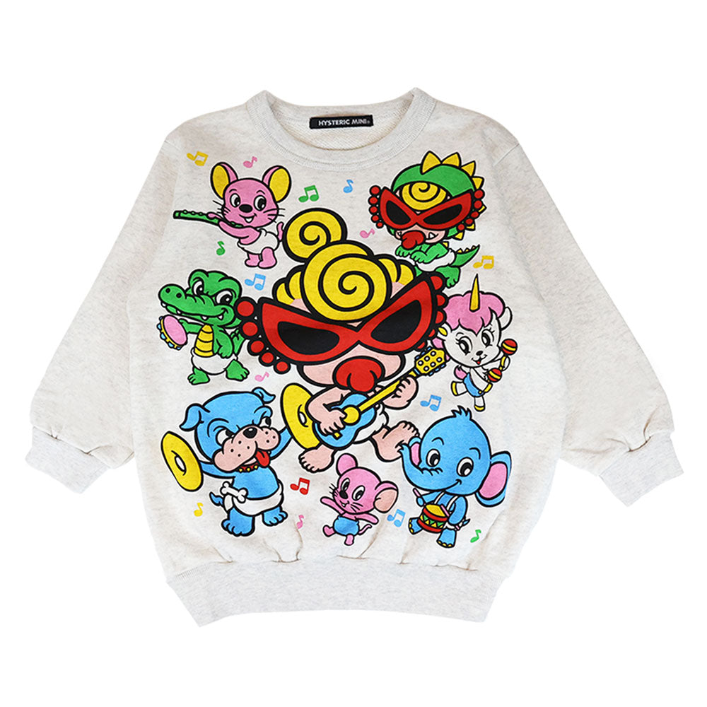 Hystericmini HYS-MINI BAND CLUB 裏毛BIG トレーナー