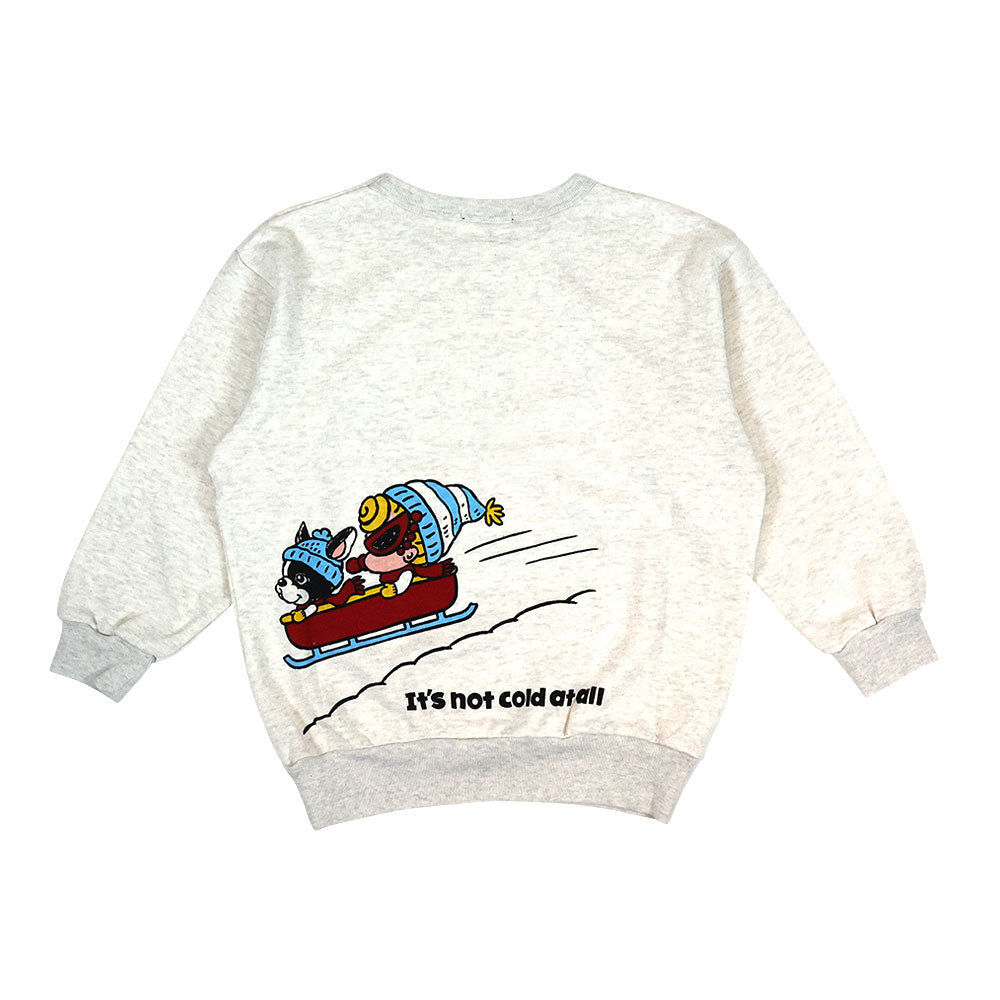 THE WHITE WORLD WITH J 裏毛トレーナー