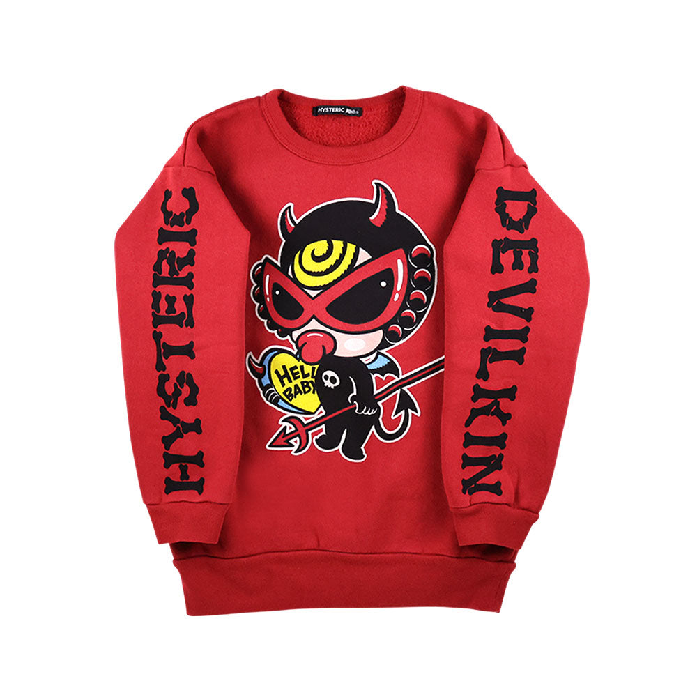 DEVILKIN 羽付き 裏起毛トレーナー