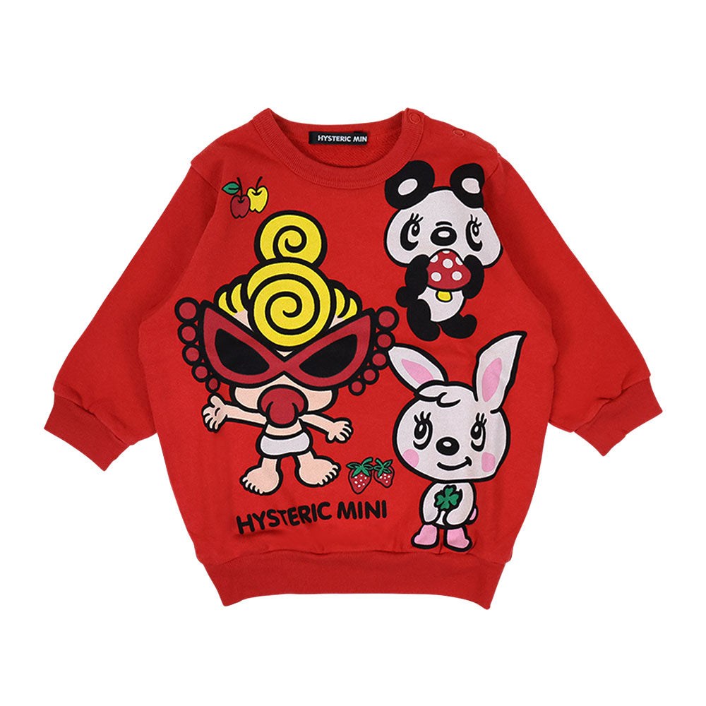 HYSTERIC MINI LOVELY FRIENDS 裏毛トレーナー – Hystericmini OnlineStore