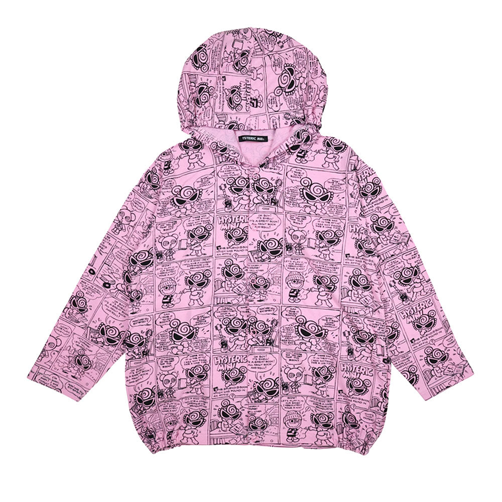 COMIC総柄 ボタン付きパーカー – Hystericmini OnlineStore