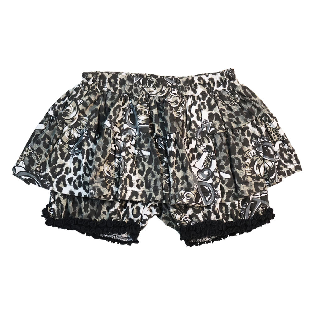 LEOPARD SEXY MINI総柄 インナーパンツ付きスカート