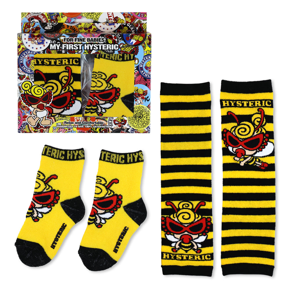 ヒステリックミニ ロンパース 帽子 レッグウォーマー3点セット HYSTERIC MINI ロンパース スタイ レッグウォーマー 3点セット｜Yahoo