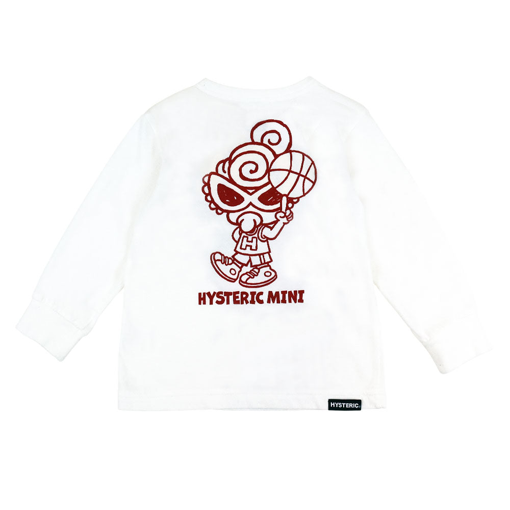HYSTERIC MINI HOOPS 長袖Tシャツ