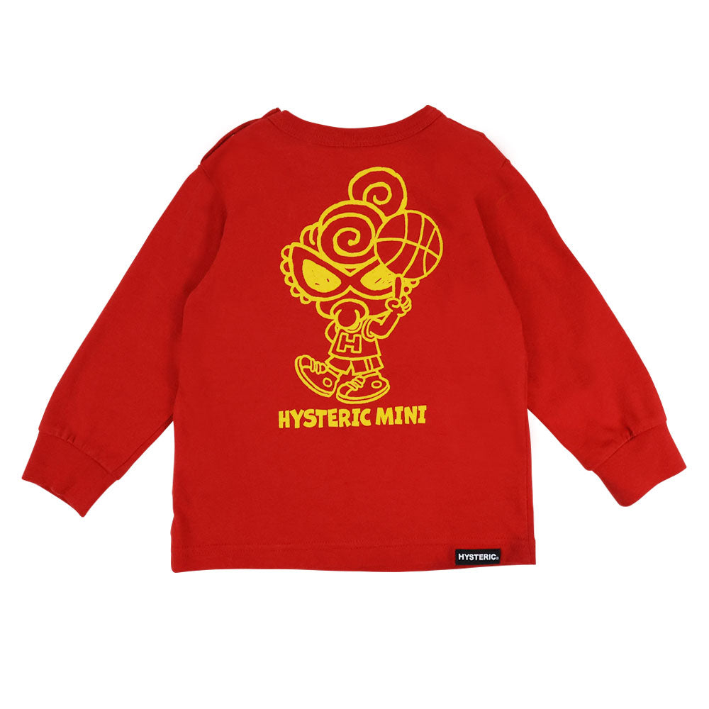 HYSTERIC MINI HOOPS 長袖Tシャツ
