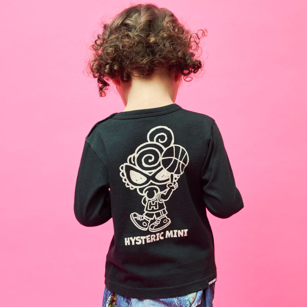 HYSTERIC MINI HOOPS 長袖Tシャツ