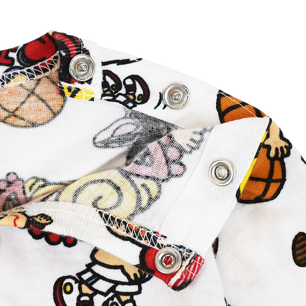 HYSTERIC MINI HOOPS総柄 長袖Tシャツ