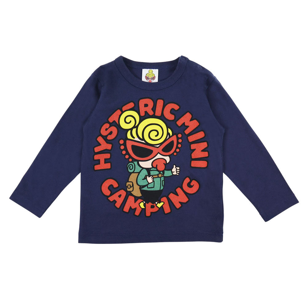 NIGHT TIME FRIENDS&CAMP BEAR 長袖Tシャツ