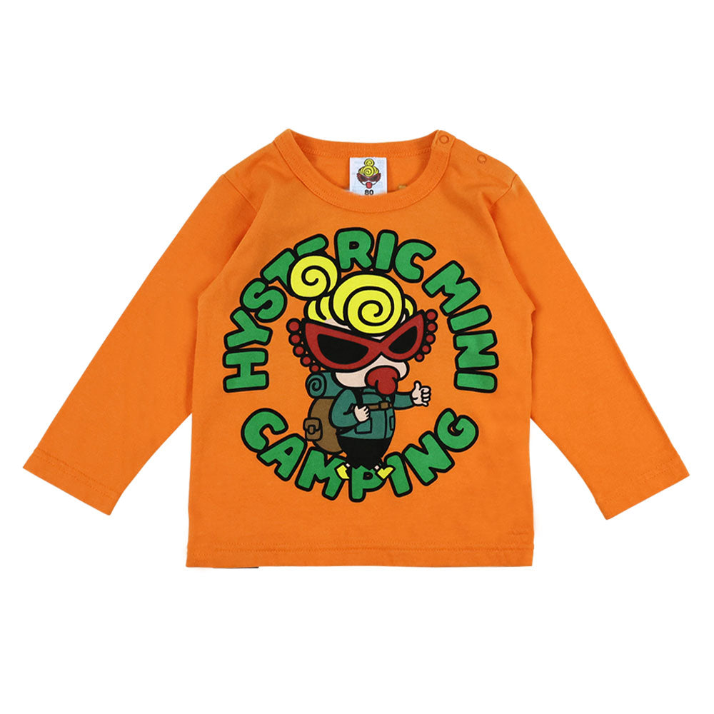 NIGHT TIME FRIENDS&CAMP BEAR 長袖Tシャツ
