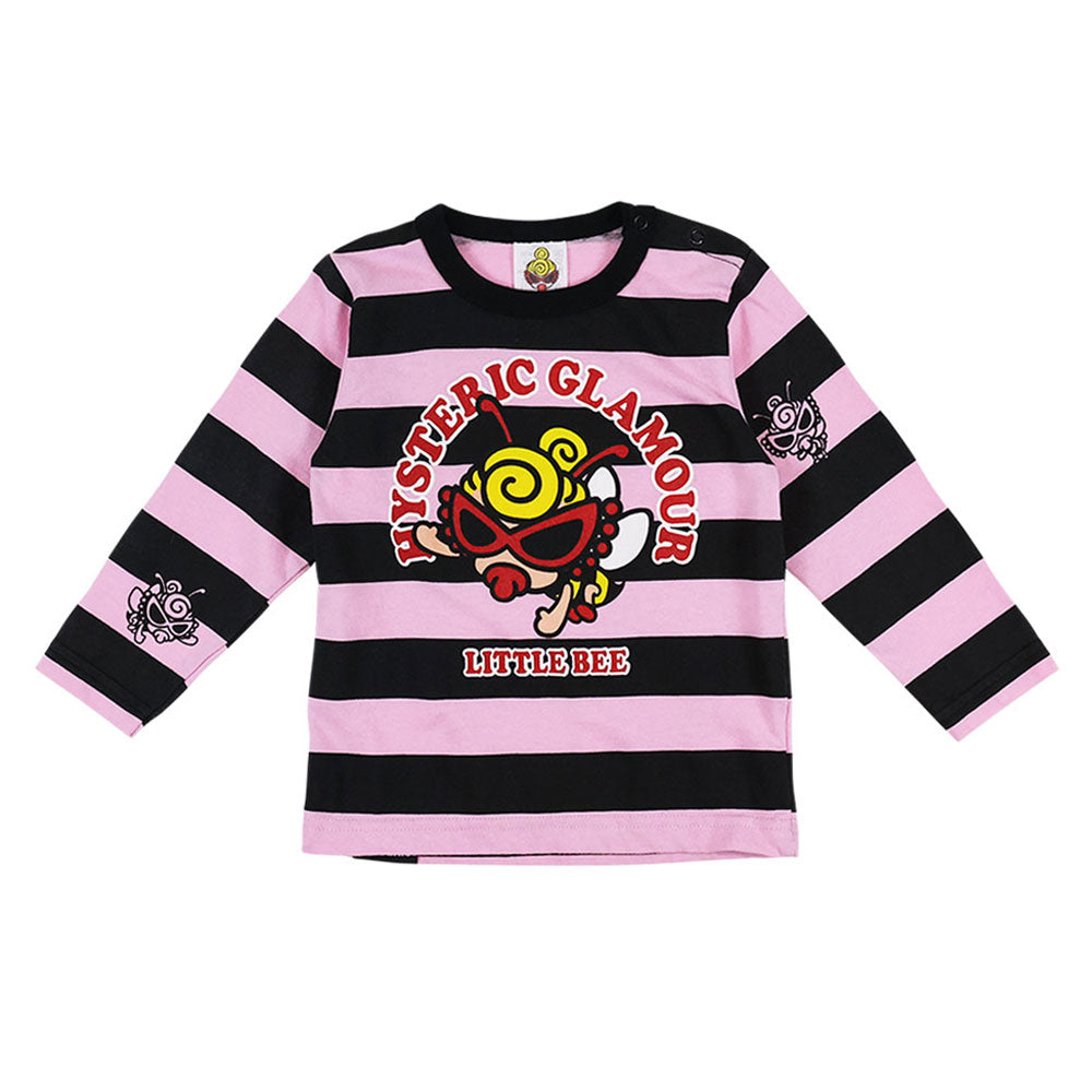 LITTLE BEE ボーダー 長袖Tシャツ