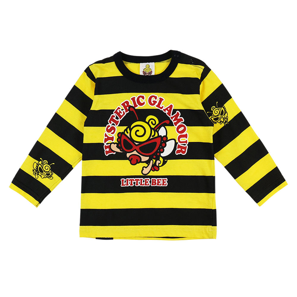 LITTLE BEE ボーダー 長袖Tシャツ