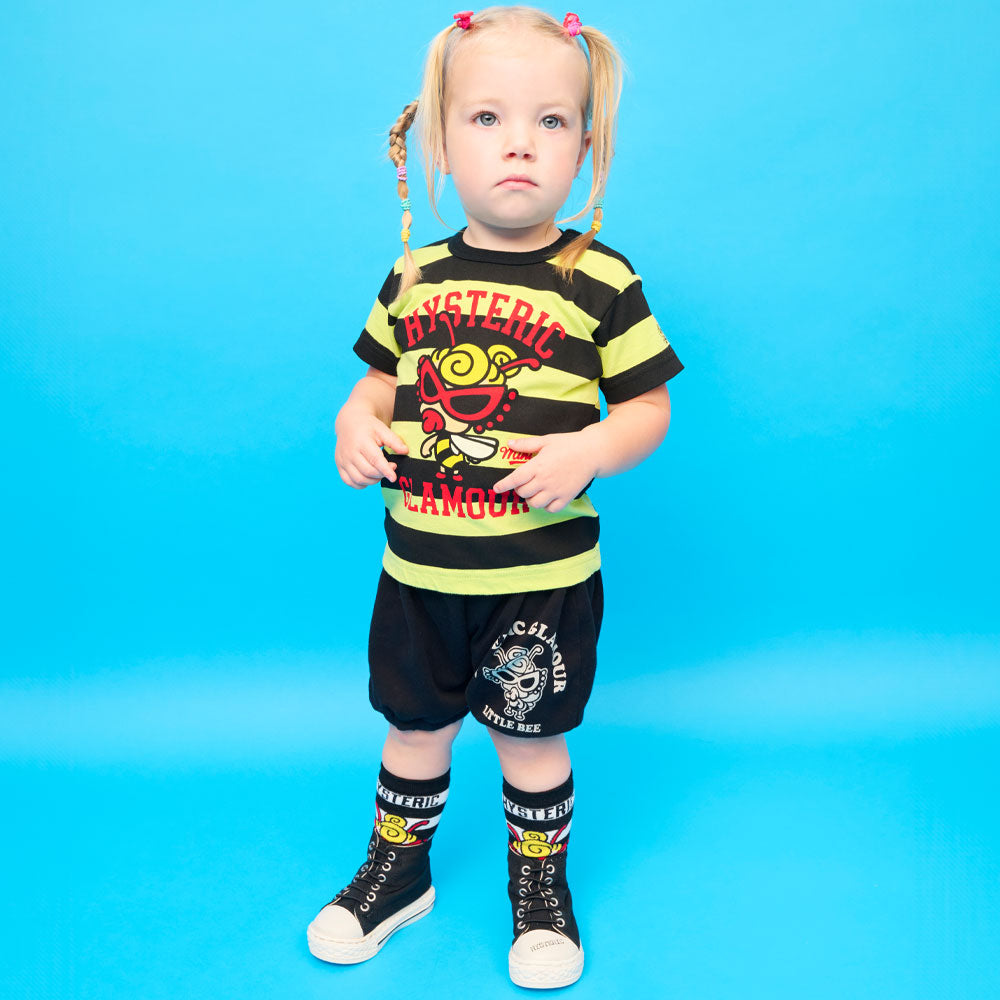 LITTLE BEE ボーダー 半袖Tシャツ