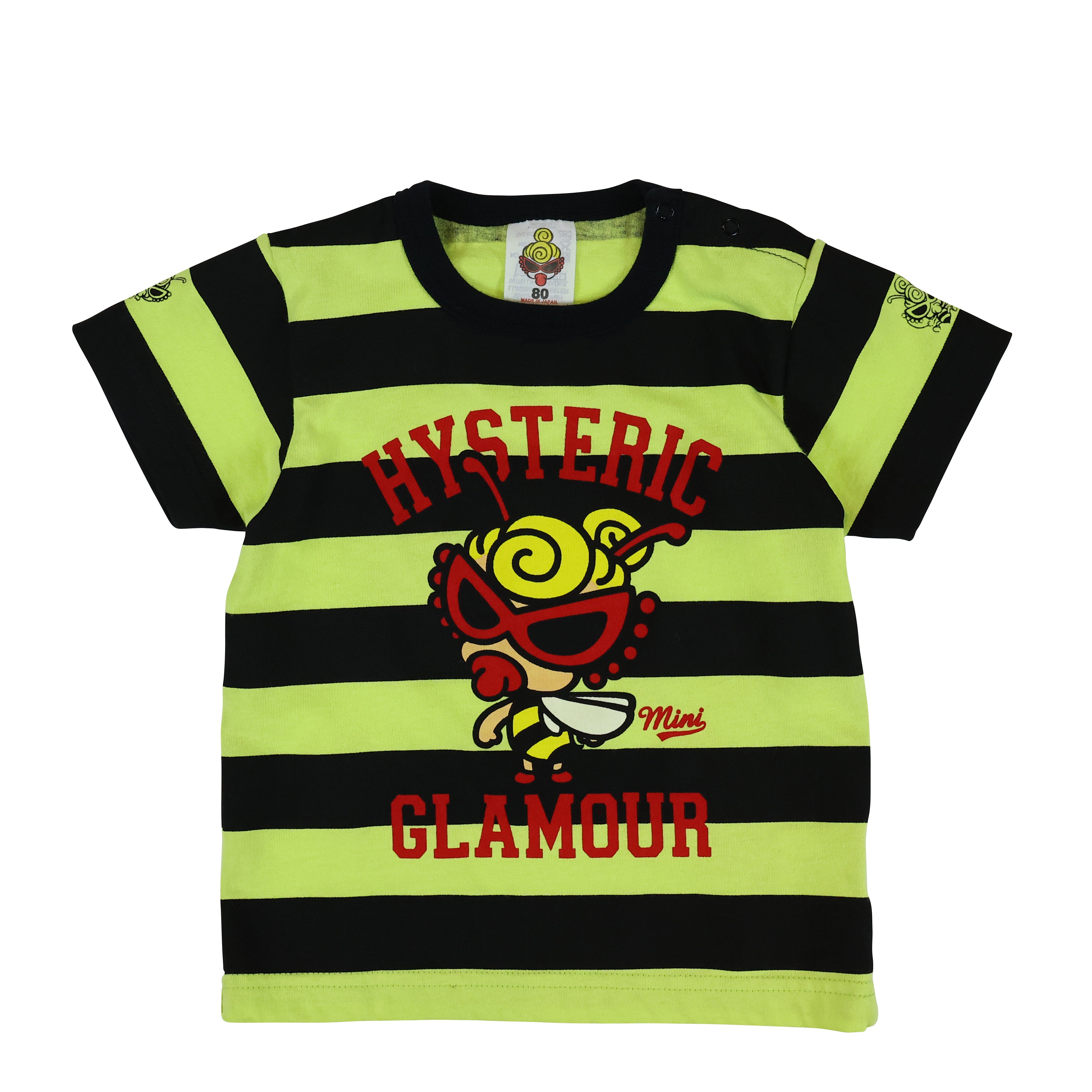 ♡*様 完売品 ヒスミニ LITTLE BEE 羽付き 半袖Tシャツ 90 Hystericmini LITTLE BEE 羽付き 半袖Tシャツ 10；ブラック 16141137