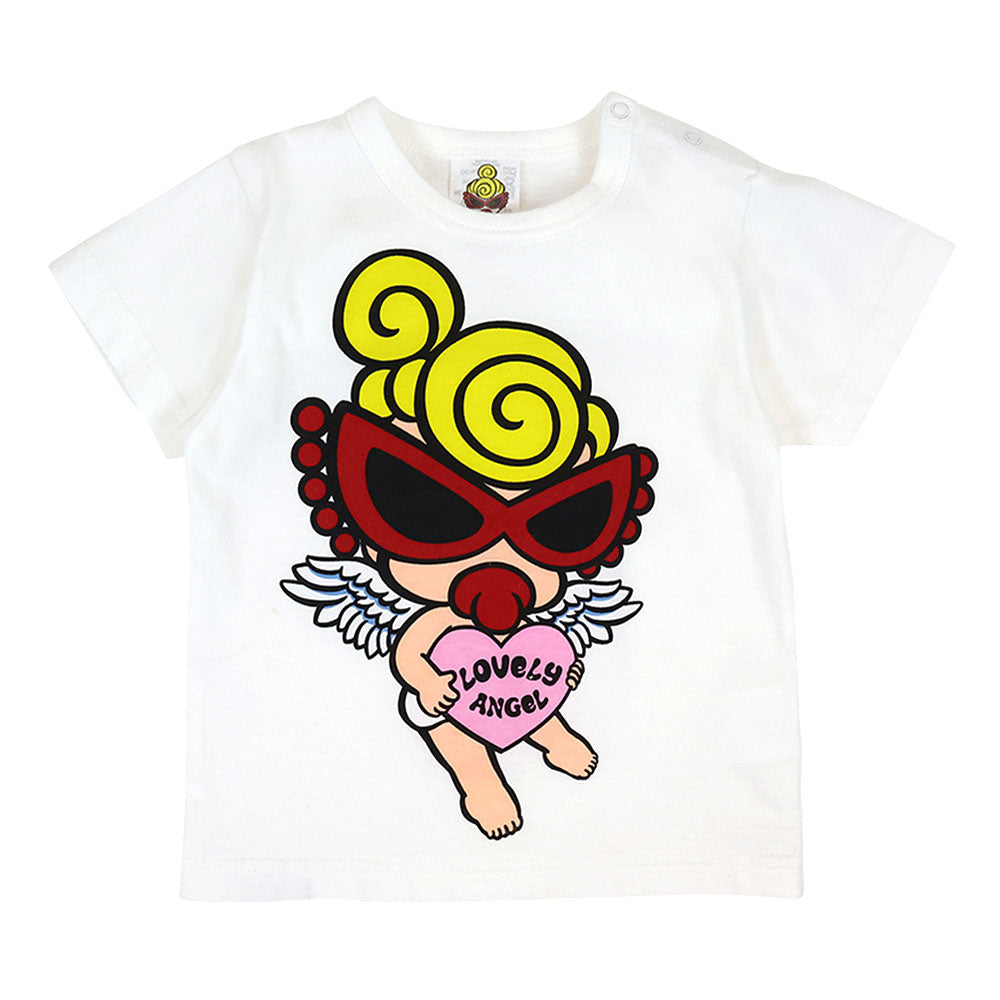 ANGEL MINI 羽付き 半袖Tシャツ