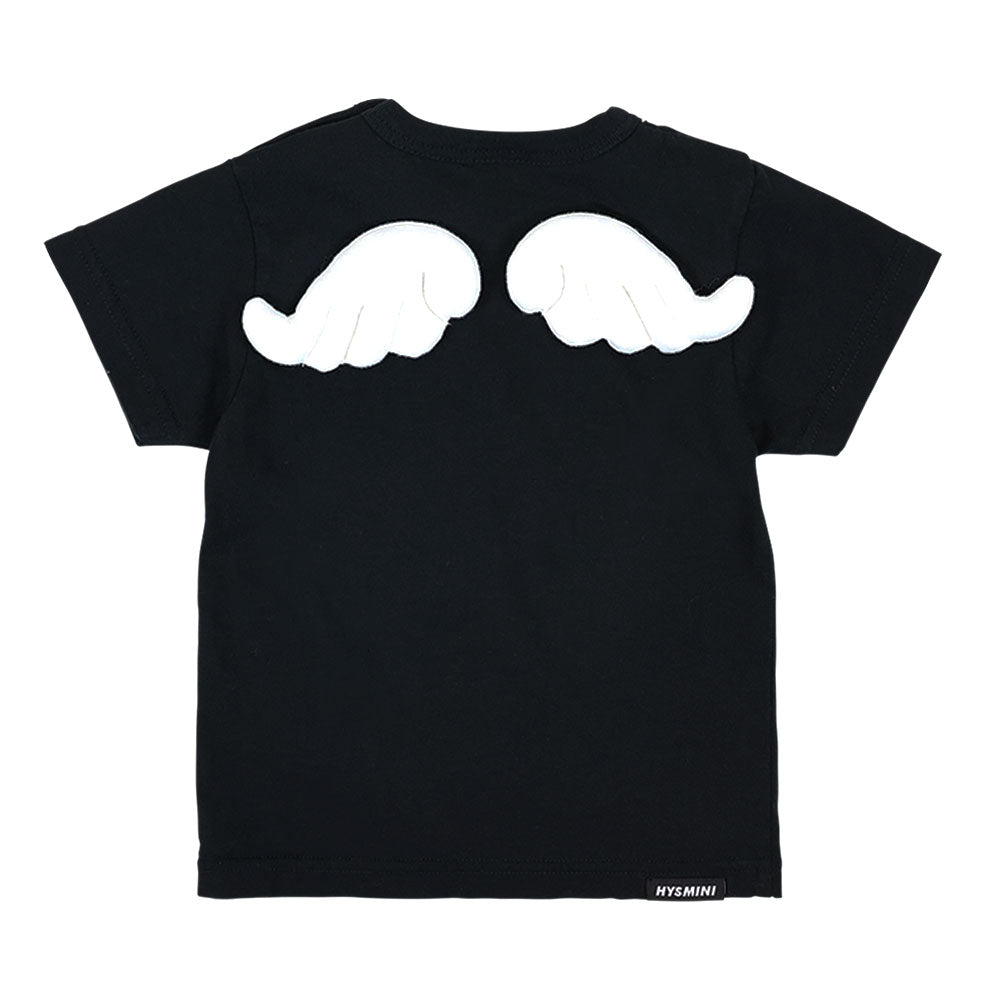 MY FIRST HYSTERIC ANGEL MINI 羽付き長袖Tシャツ　黒 ANGEL MINI 羽付き 半袖Tシャツ – Hystericmini OnlineStore