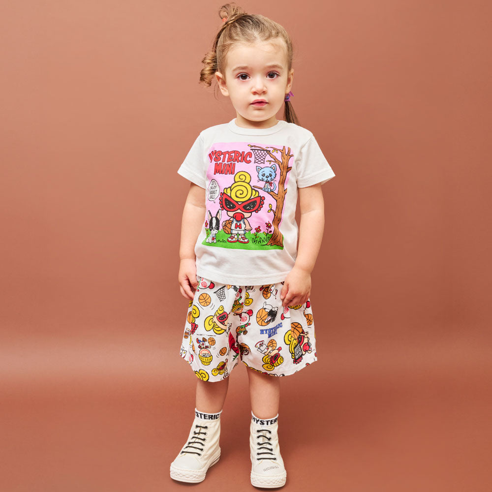 HYSTERIC MINI HOOPS BOX GRAPHIC 半袖Tシャツ