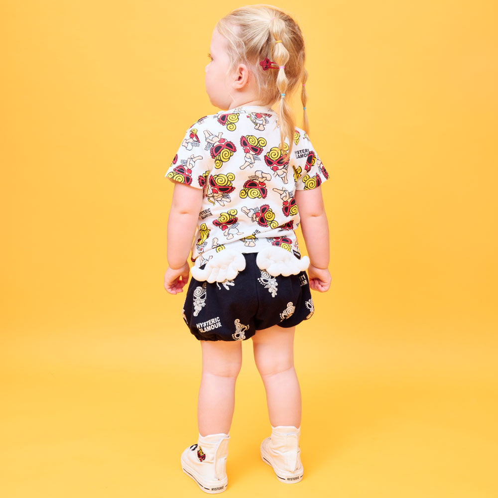 ANGEL MINI総柄 半袖Tシャツ – Hystericmini OnlineStore
