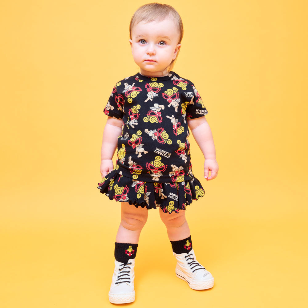 ANGEL MINI総柄 半袖Tシャツ