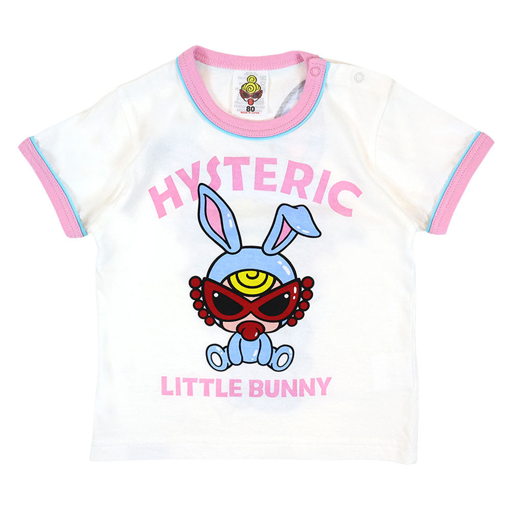 LITTLE BUNNY リンガー半袖Tシャツ