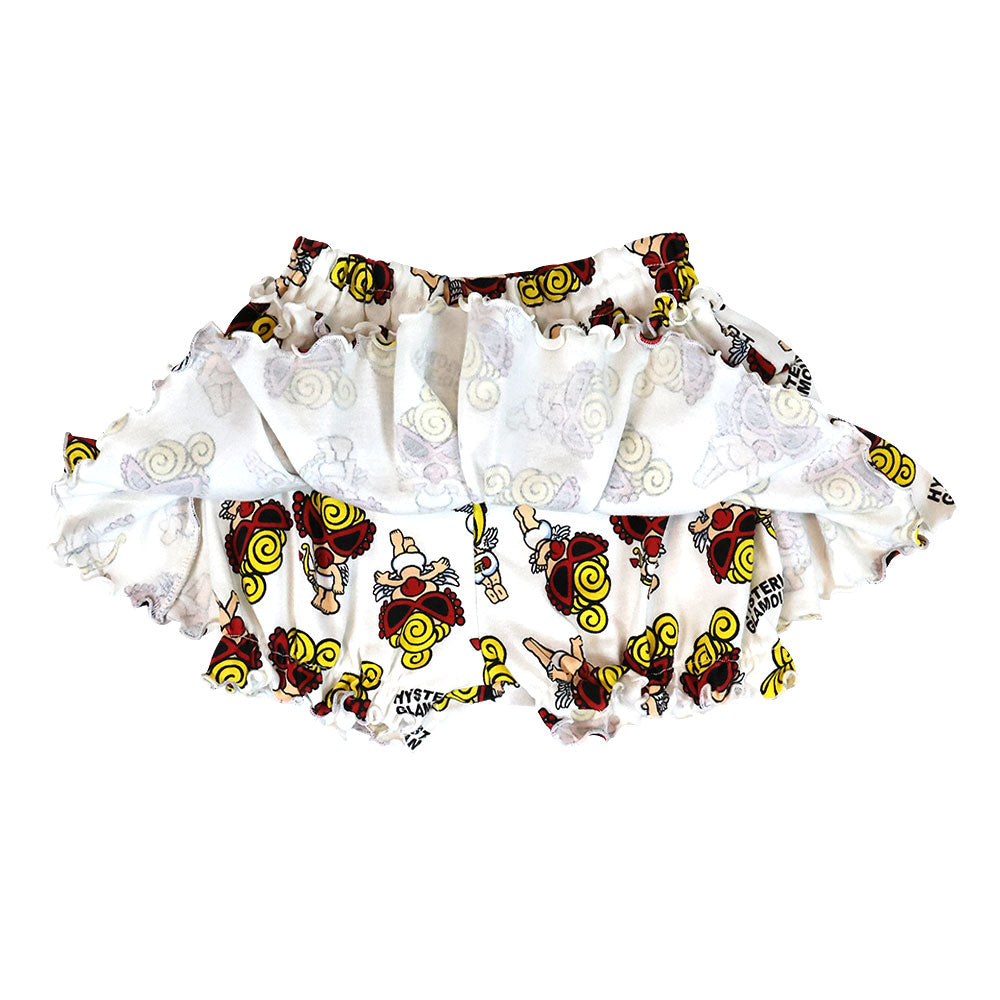 ANGEL MINI総柄 インナーパンツ付き フリルスカート