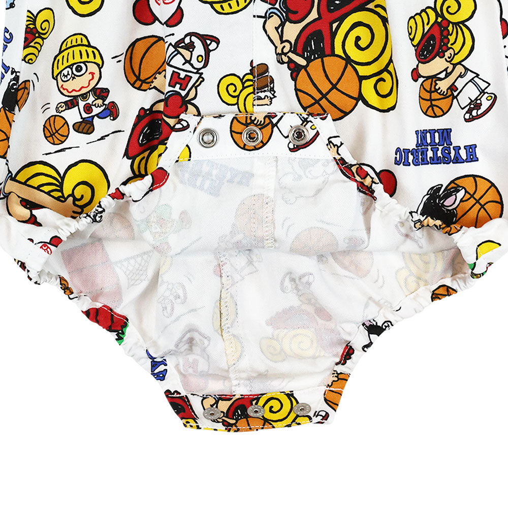 HYSTERIC MINI HOOPS総柄 サロペット