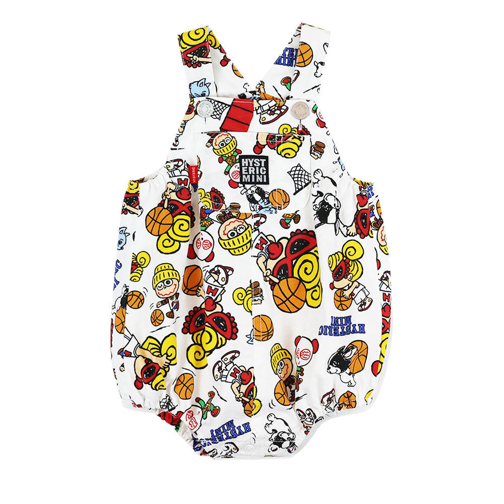 HYSTERIC MINI HOOPS総柄 サロペット