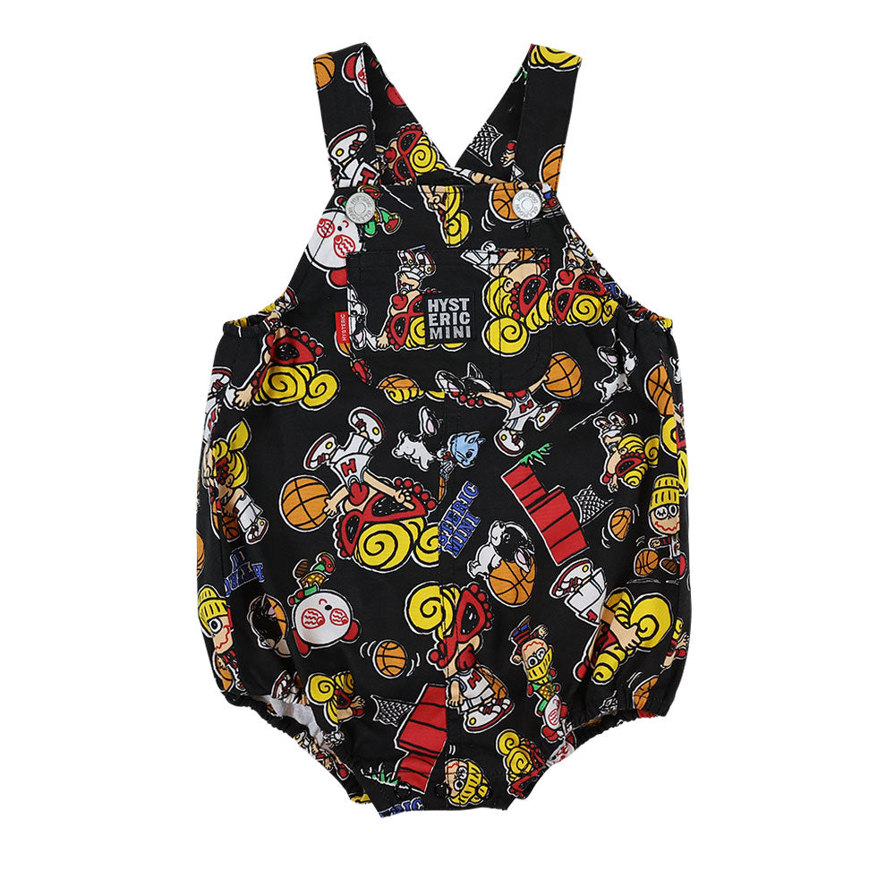 HYSTERIC MINI HOOPS総柄 サロペット
