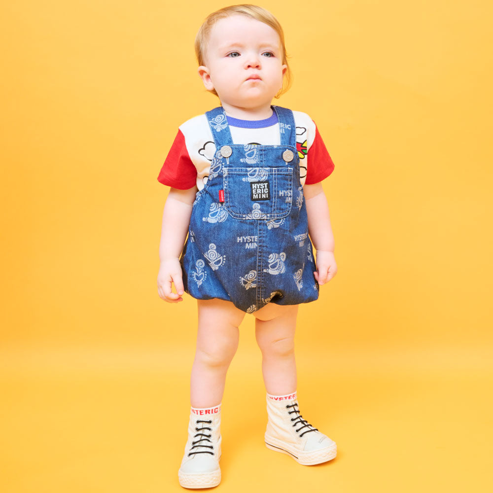 MINI FACE JQ サロペット