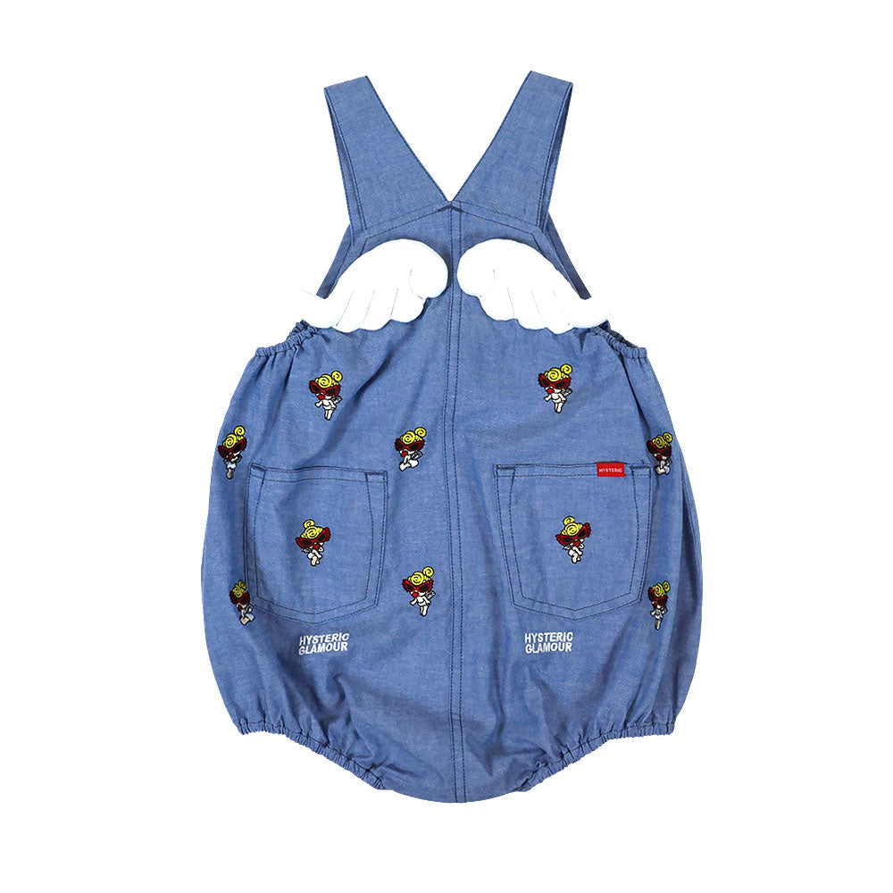 ヒステリックミニ エンジェル サロペット ANGEL MINI 刺繍 羽付き サロペット – Hystericmini OnlineStore