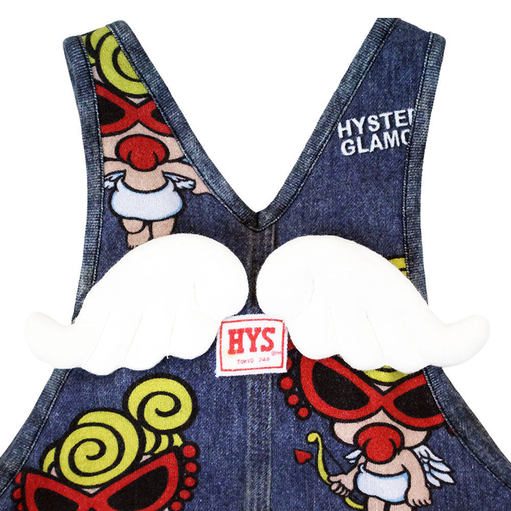 ANGEL MINI Like a denim Viscotex サロペット – Hystericmini OnlineStore