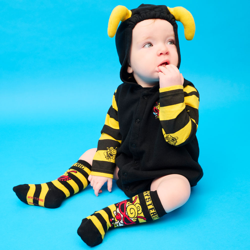 LITTLE BEE 裏毛ロンパース